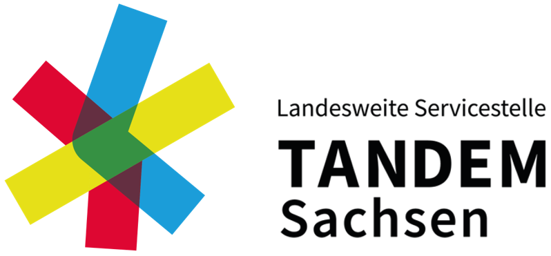 Logo der Landesweiten Servicestelle TANDEM Sachsen